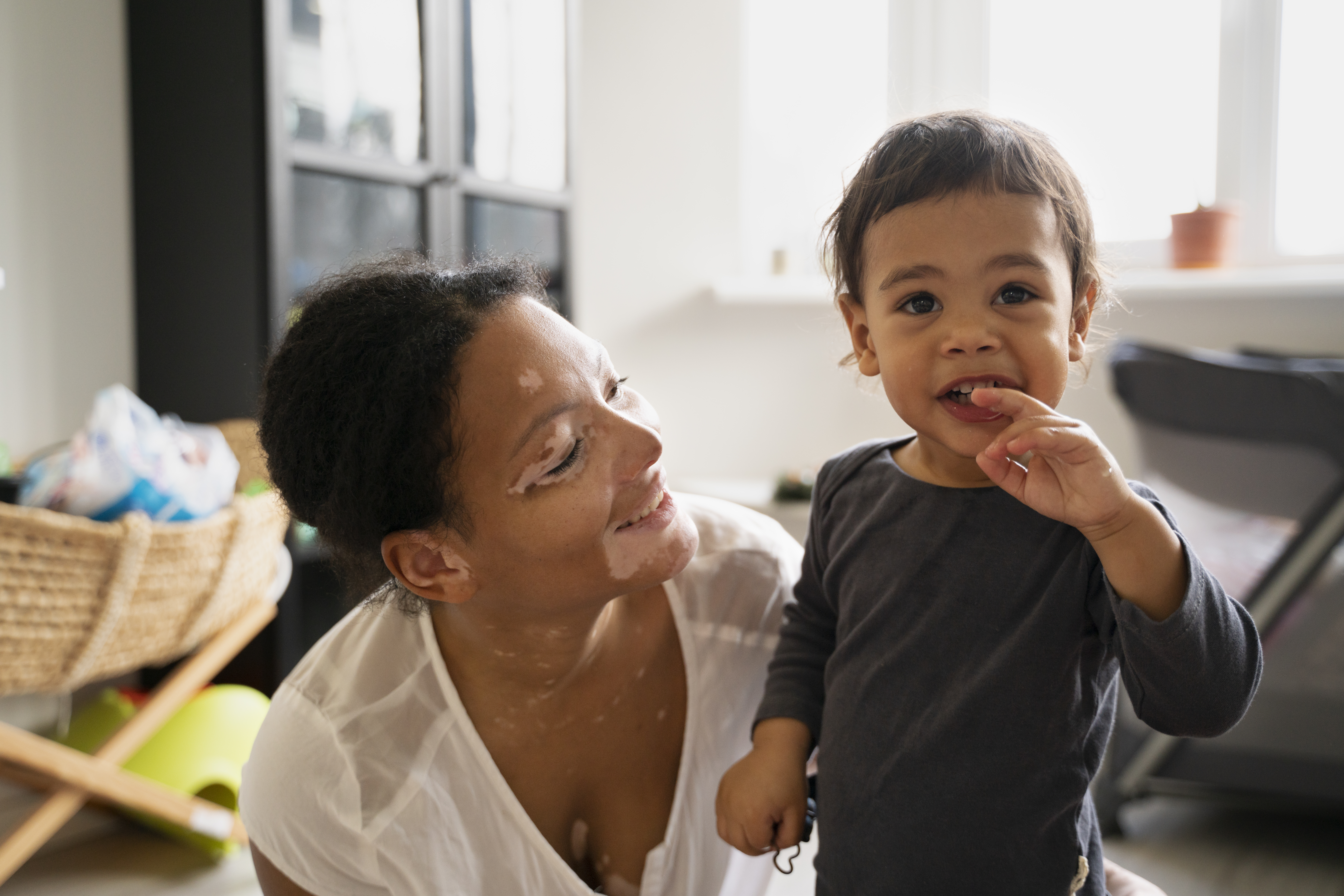 Mother and child at affordable daycare Roselle NJ