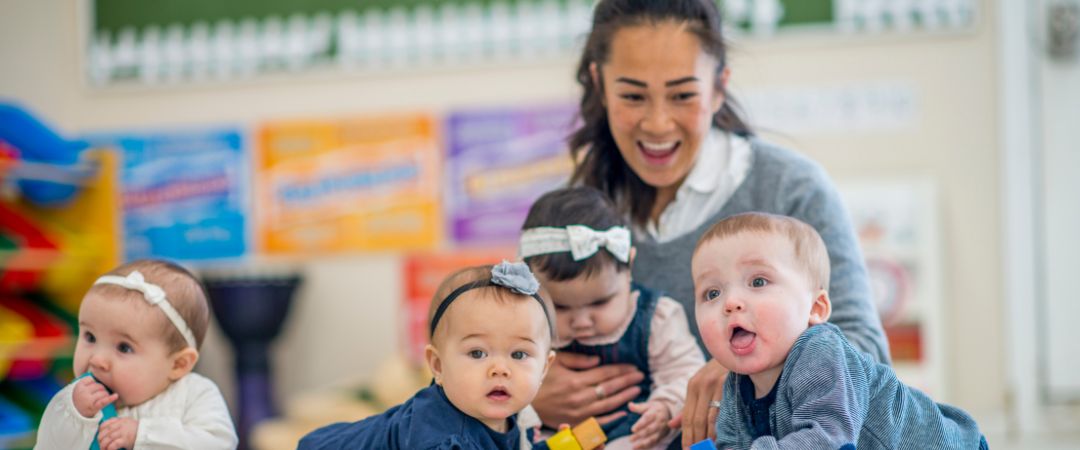 Self-Help Skills Toddlers Practice at Daycare