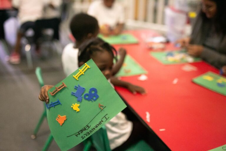 Little Einstein's Academy, E 2nd Ave, Roselle NJ - Art time